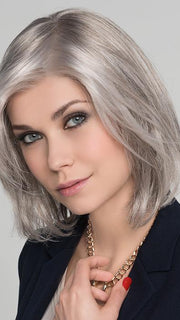 TEMPO 100 DELUXE LARGE by Ellen Wille in SNOW MIX | Pure Silver White with 10% Medium Brown & Silver White with 5% Light Brown blend