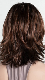 RED VINO SHADED 33.30.29 | Dark Auburn blended with Light Auburn and Copper Red highlights with Dark Roots