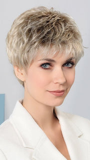 LINA by Ellen Wille in BAHAMA BEIGE SHADED 24.25.26 | Lightest Ash Blonde and Lightest/Light Golden Blonde Blend with Shaded Roots PPC MAIN IMAGE FB MAIN IMAGE