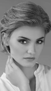 Slightly flicky layers and a beautifully tapered hairline to ensure a very comfortable and secure fit