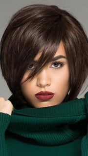 TALIA MONO by Ellen Wille in DARK CHOCOLATE MIX | Warm Medium Brown, Dark Auburn, and Dark Brown Blend