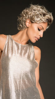 Synthetic hair that retains its style 
