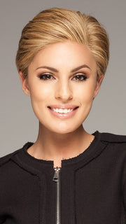 AWARD by Ellen Wille in SAND MIX | Light Brown, Medium Honey Blonde, and Light Golden Blonde Blend (This piece has been styled)