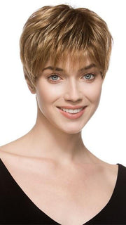 BO MONO by Ellen Wille in LIGHT BERNSTEINE MIX |  Light Brown Base with Subtle Light Honey Blonde and Light Butterscotch Blonde Highlights