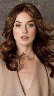 CASCADE by Ellen Wille in CHESTNUT-MIX | Dark Auburn, Medium Auburn, and Warm Medium Brown blend