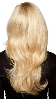 Human Hair was blow dried and heat styled for a gorgeous silky finish!