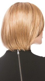 Straight layers and blended toward the ends