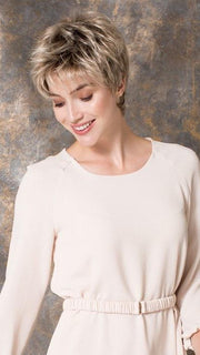 FAIR MONO by Ellen Wille in CHAMPAGNE ROOTED | Light Beige Blonde,  Medium Honey Blonde, and Platinum Blonde Blend with Dark Roots	
