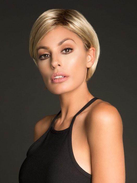  A sophisticated, chin-length bob that gets a modern update with a perfectly cut nape