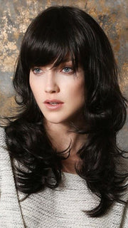 PRETTY by Ellen Wille in ESPRESSO MIX | Darkest Brown Base with a Blend of Dark Brown and Warm Medium Brown throughout 	