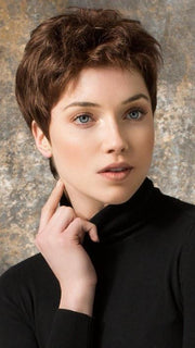 RISK by Ellen Wille in HOT CHOCOLATE MIX | Medium Brown, Reddish Brown, and Light Auburn Blend