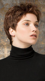The ready-to-wear synthetic hair looks and feels like natural hair
