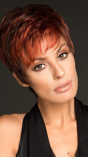 Feathery fringe offers a soft texture