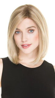 SPIRIT by Ellen Wille in CHAMPAGNE ROOTED | Light Beige Blonde,  Medium Honey Blonde, and Platinum Blonde Blend with Dark Roots	