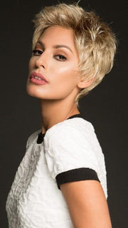 CHAMPAGNE ROOTED | Light Beige Blonde,  Medium Honey Blonde, and Platinum Blonde Blend with Dark Roots