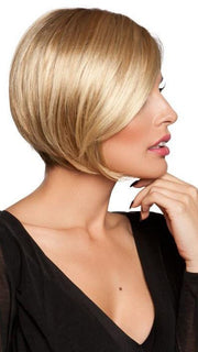 TALIA MONO by Ellen Wille in GINGER ROOTED | Light Honey Blonde, Light Auburn, and Medium Honey Blonde Blend with Dark Roots