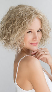 WIKI by Ellen Wille in CHAMPAGNE ROOTED | Light Beige Blonde,  Medium Honey Blonde, and Platinum Blonde Blend with Dark Roots	 PPC MAIN IMAGE FB MAIN IMAGE