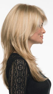 The straight synthetic hair is pre-styled and will keep its shape in any weather, even after you wash it!