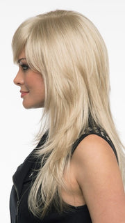 Wear forward, behind the ear, or in a low pony | Color: Light Blonde