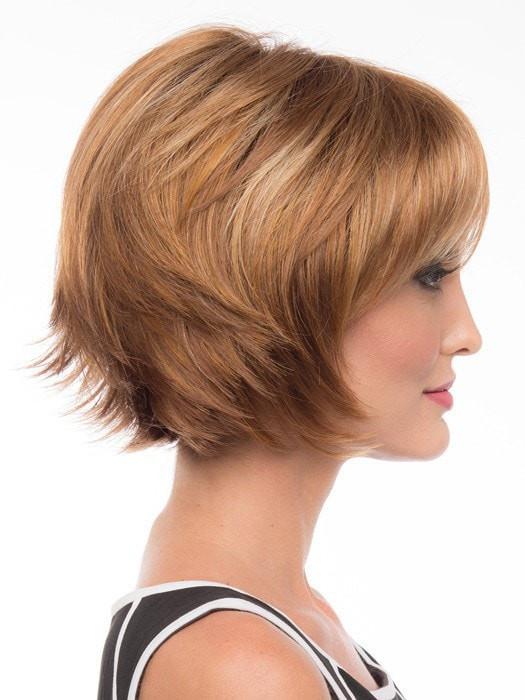 A layered, short shag wig that’s modern and ready to wear