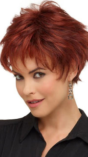 Envy Wigs Genny Wig : Monofilament Top | Color Dark Red