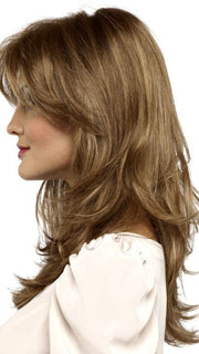 Envy Monique Wig : Left Profile | Color LIGHT BROWN
