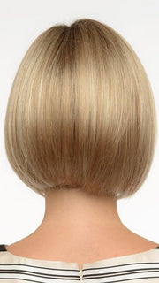 SPARKLING CHAMPAGNE | Medium Brown roots with overall Strawberry Blonde base and soft Golden Blonde highlights