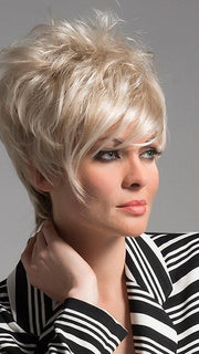 Layered Asymmetrical Fringe | Color Light-Blonde