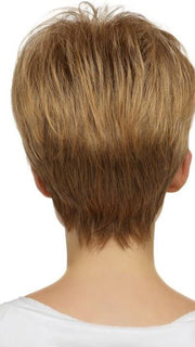 SPARKLING CHAMPAGNE | Medium Brown roots with overall Strawberry Blonde base and soft Golden Blonde highlights
