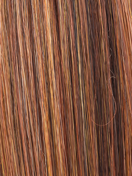 SAFRAN RED ROOTED 29.28.33 | Copper Red and Light Copper Red with Dark Auburn Blend and Shaded Roots