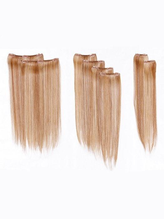 8 piece Straight Clip-In Hair Extensions by Hairdo