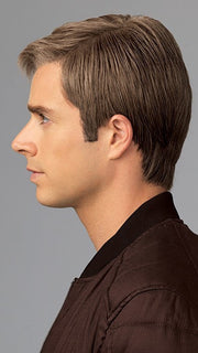 Silicone-Lined Ear Tabs and Extended Nape- Anti-slip to keep the wig securely in place | Color: M17S | Hair has been styled at the nape