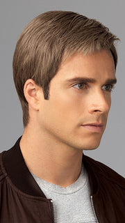 Lace Front (Temple to Temple)- sheer lace front for natural looking off-the-face styling | Color: M17S