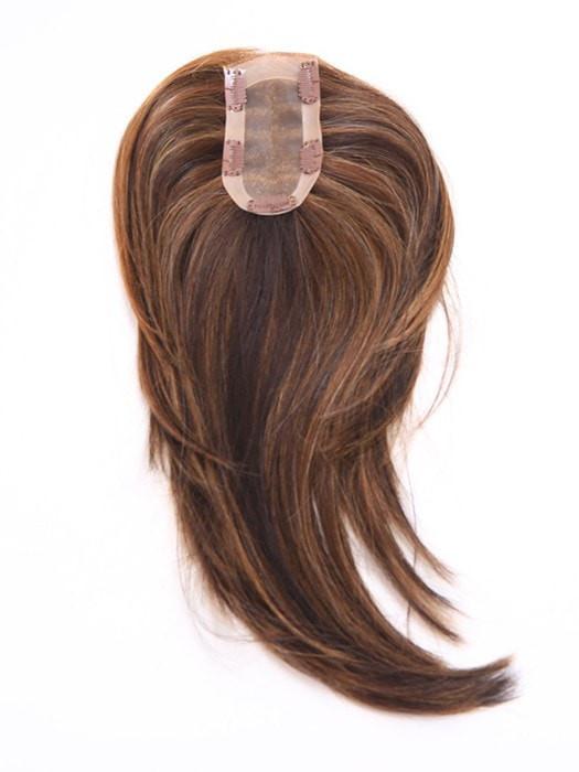 Hairpiece Base - 2.5 inch x 5 inch Monofilament for a natural looking coverage | Color: R830