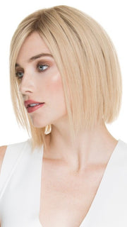DELICATE by Ellen Wille in CHAMPAGNE ROOTED | Light Beige Blonde,  Medium Honey Blonde, and Platinum Blonde Blend with Dark Roots