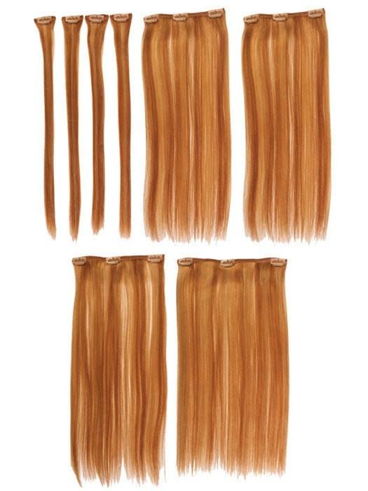 16" easiXtend Elite Remy Human Hair Extensions (8 Pieces) | Clip In
