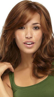 GISELE by Jon Renau in 4/27/30 BROWNIE BLONDIES | Dark Brown, Light Red-Gold Blonde & Red-Gold Blend FB MAIN IMAGE