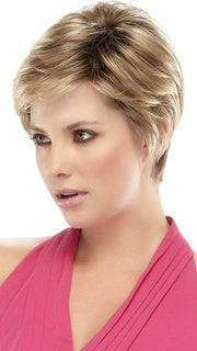 Short and classy, with a monofilament top and lace front