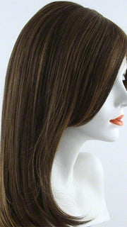 6F27 CARAMEL RIBBON | Brown with Light Red-Gold Blonde Highlights & Tips