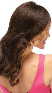 Loose curls and layers blend into your loosely curled hair