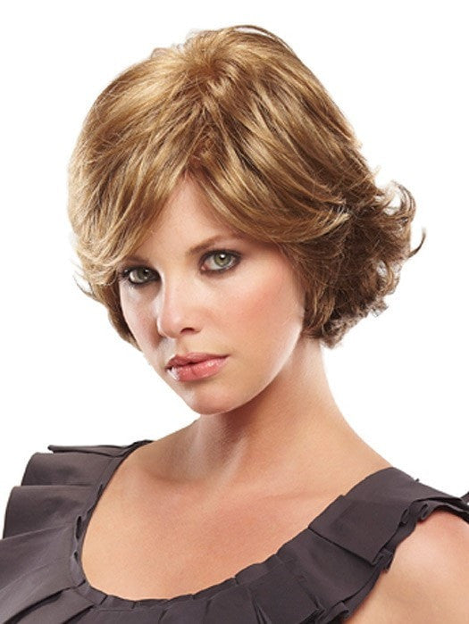 The side bang can be trimmed to fit your face shape | Color: 10/26TT