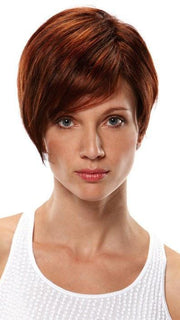 Natalie by Jon Renau: Color 131T4 Brandy (Plum Red & Dk Brown Blend w/ Plum Red Tips)