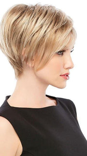 12FS8 SHADED PRALINE | Light Gold Brown, Light Natural Gold Blonde & Pale Natural Gold-Blonde Blend, Shaded with Medium Brown