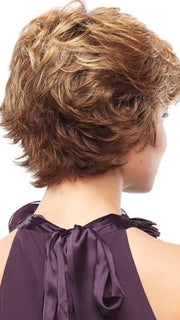 Tapered neckline with flipped out ends