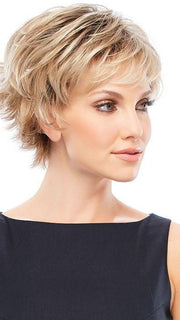 12FS8 SHADED PRALINE | Light Gold Brown, Light Natural Gold Blonde & Pale Natural Gold-Blonde Blend, Shaded with Medium Brown