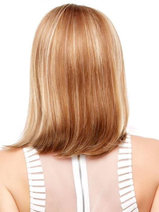 Tapered ends with subtle layers create an even length with softness