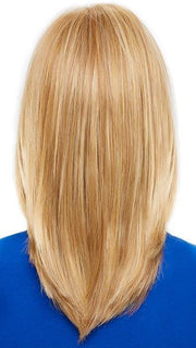 Long layers throughout the sides and back give the hair gorgeous movement