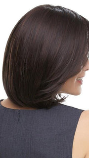 Smooth and sleek synthetic hair 