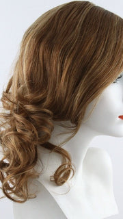 FS27 | Medium Natural Red and Light Gold Blonde Blend with Light Gold Blonde Bold Highlights