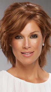 SOPHIA by Jon Renau in 6F27 CARAMEL RIBBON | Brown with Natural Red-Gold Blonde Highlights & Tips PPC MAIN IMAGE FB MAIN IMAGE